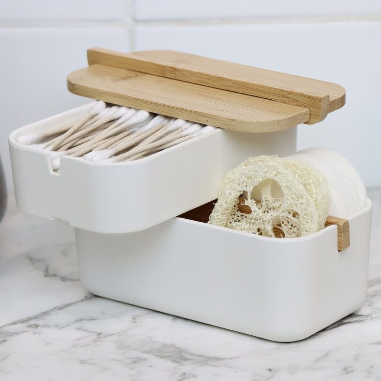 Bathroom Organiser, Jewellery Box, Bathroom Accessories, Bathroom Tray, Gift, Makeup Organiser, Storage Box, Bathroom Essentials, Zero Waste