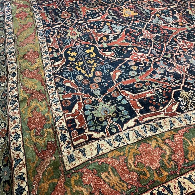 Reserved*** 19th Century Palatial Palace Size Antique Rug | Complex & Mystical Nomadic MASTERPIECE with Vegetable Dyes! C. 1880's | 13 x 21