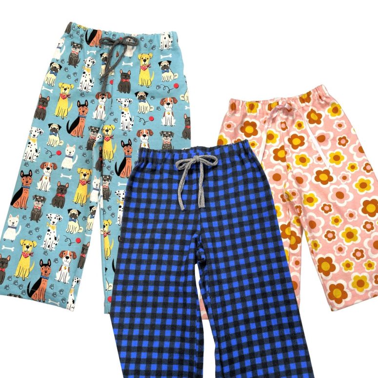 Pajama Pants PDF Sewing Pattern / / Sizes 2T - Child 12
