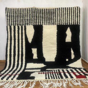 Carpet boujaad,carpet for living room,carpet berberb rug,berbercheckered rug,beni ourain colorful,berber carpet,moroccan boho.Black carpet