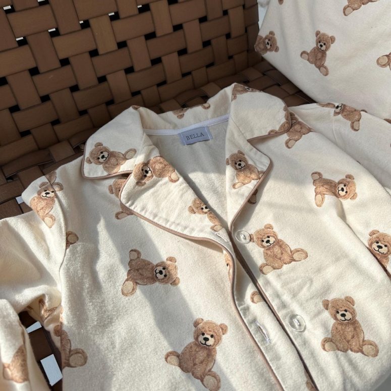 Flannel pajamas, Cozy pajamas, Winter sleepwear, Warm pajamas, Women's pajamas, Cotton pajamas, Natural cotton pajamas,
