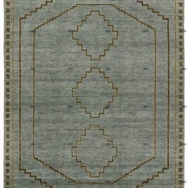 Paphos Hand Knotted Oushak Modern Area Rug |New Zealand Wool| Turkish Design|Premium Handmade Area Rug 4x6, 5x8, 8x10, 9x12  living
