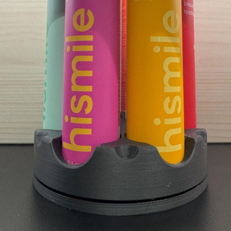 HiSmile Rotating Toothpaste Holder - Bathroom Organiser