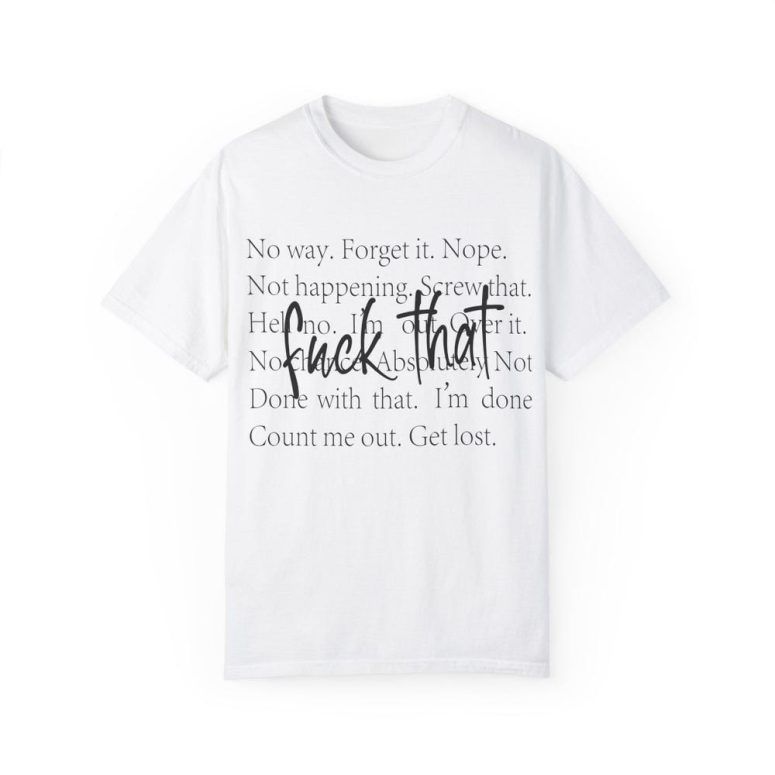 Unisex Garment-Dyed T-shirt