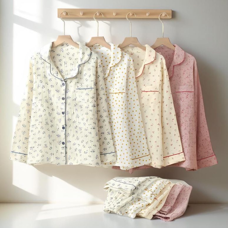 Pure Cotton Floral Pajamas | Muslin Cotton | Lounge Wear Women's Pajama Set | Cute Sleepwear | Bachelorette Pajamas |  Matching PJs|Comfort