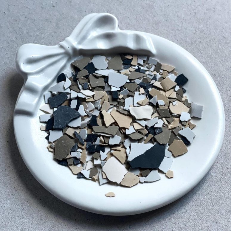Jesmonite Terrazzo Chips | Terrazzo Colors for Jesmonite | Black, Beige, Brown, Grey Terrazzo