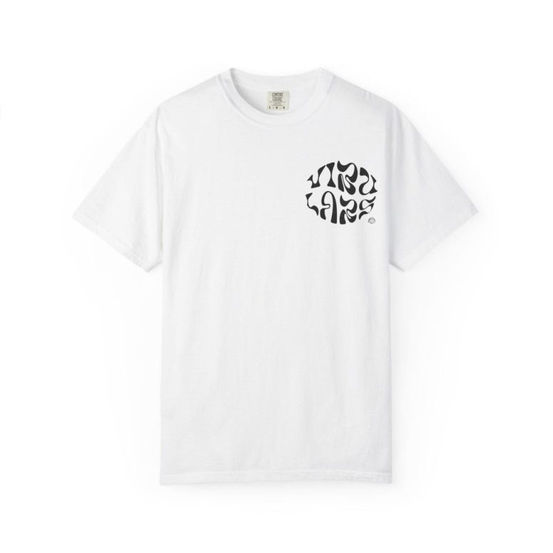 VIBULARS Damascus Tee - Unisex Graphic Garment-Dyed Minimalist Streetwear T-shirt